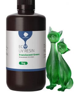 Plant-Based UV Resin+ 1kg - Tran Green