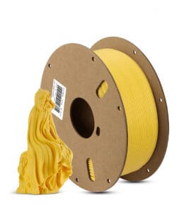 Matte PLA Filament 1000g Yellow