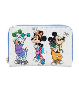 Disney Mousercise Zip Around Wallet