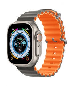 Smart Watch Ocean Strap 44/45/49mm Cury/Orange