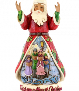 Wish You Merry Xmas Santa Hanging Ornament Figure