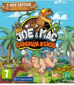 PS4 New Joe&Mac: Caveman Ninja Limited Edition