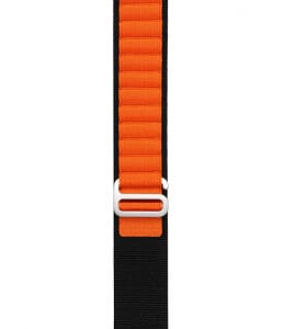 Smart Watch Alpine Loop Strap 44/45/49mm Black With Orange