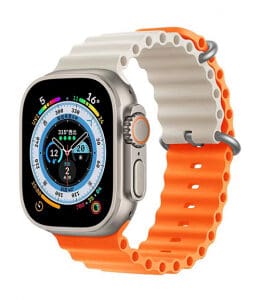 Smart Watch Ocean Strap 44/45/49mm Orange/Starlight