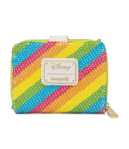 Disney Sequin Rainbow Zip Wallet