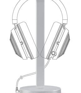 Base Station V2 Chroma Mercury - Headphone Stand with USB 3.1 and 7.1 Surround Sound