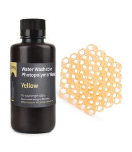 Water Washable Resin 1000g Yellow