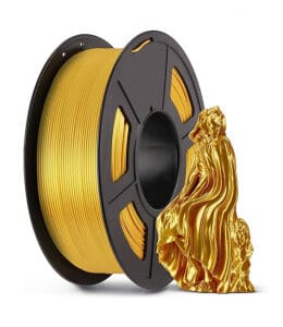 Silk PLA Filament 1000g Light Gold