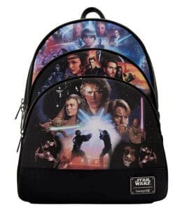 Star Wars Trilogy 2 Triple Pocket Mini Backpack