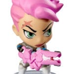 Figure Cute But Deadly - Holiday Frosted Zarya