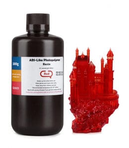 ABS-like Resin 1000g Clear Red