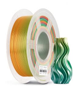 Silk PLA Filament 1000g Rainbow