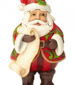 Mini Santa With List