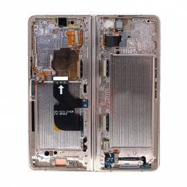 LCD za Samsung F936/Galaxy Z Fold 4 + touch screen + frame Beige Service Pack ORG/GH82-29461C