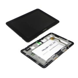 LCD za Samsung P7320/Galaxy Tab 8.9+touch screen crni+frame Service Pack ORG