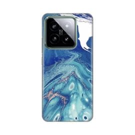 Torbica Silikonska Print za Xiaomi 14 Blue Marble