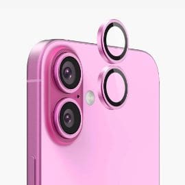 Zastita za kameru za iPhone 16 6.1/iPhone 16 Plus 6.7 pink