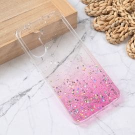 Torbica Silikonska Glitter za Samsung A366B Galaxy A36 5G roze