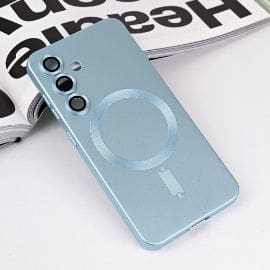 Torbica Magsafe Chrome za Samsung S921B Galaxy S24 plava