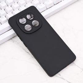 Torbica Silikon Pro Camera za Xiaomi Redmi Note 14 Pro 5G crna