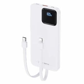 Power bank prenosiva baterija REMAX Suji Series RPP-500 20W+22.5W PD+QC 10000mAh bela