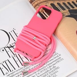 Torbica Crossbody za iPhone 13 Pro 6.1 pink