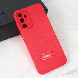 Torbica Carbon Stripe za Samsung A146B Galaxy A14 5G crvena