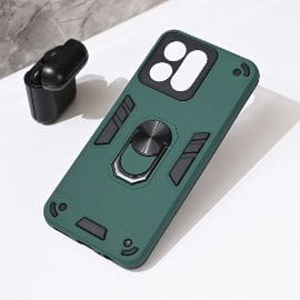 Torbica Hard Ring za Honor 200 Smart/Honor X7c tamno zelena