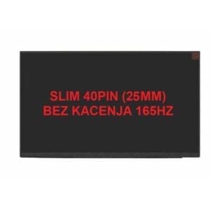 LED Ekran za laptop 15.6 slim 40pin 25mm FHD 165hz