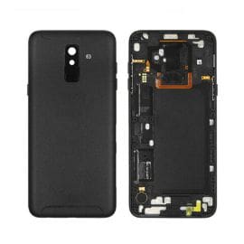 Oklop za Samsung A605/Galaxy A6 Plus 2018 crni+Senzor otiska prsta za SPO SH
