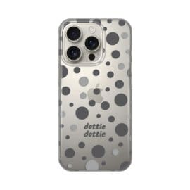 Torbica Silikonska Print Skin za iPhone 16 Pro 6.3 Dottie Dottie Gray