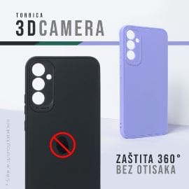 Torbica 3D Camera za Samsung A165F Galaxy A16 5G ljubicasta