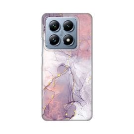 Torbica Silikonska Print za Xiaomi 14T Pro Pink Marble