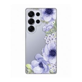 Torbica Silikonska Print Skin za Samsung S938B Galaxy S25 Ultra Blue Roses
