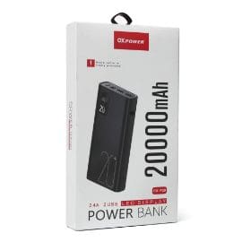 Power bank prenosiva baterija Oxpower P20 20000 mAh bela
