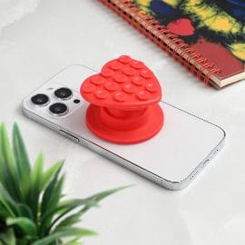 Stiker za mobilni telefon Magnetic Heart crveni