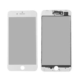 Staklo touch screen-a + frame + OCA + polarizator za Iphone 8 Plus Belo (Crown Quality)