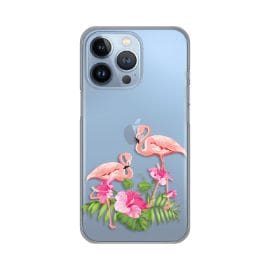 Torbica Silikonska Print Skin za iPhone 13 Pro 6.1 Flamingo