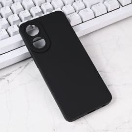 Torbica Silikon Pro Camera za Oppo A78 crna