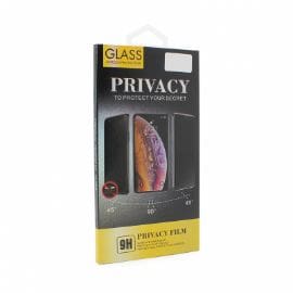 Zastitno staklo Tempered Glass Privacy 2.5D full glue za iPhone 11 Max Pro 6.5 crna