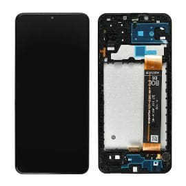 LCD za Samsung A135F/Galaxy A13 4G (GH82-28508A) + touch screen + frame Black FULL ORG-SP
