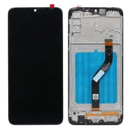 LCD za Samsung A207/Galaxy A20s + touch screen + frame Black CHO