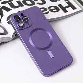 Torbica Magsafe Chrome za iPhone 13 Pro Max 6.7 ljubicasta