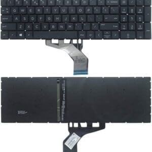 Tastatura za laptop HP 15-DW 15-DU serije sa pozadisnkim osvetljenjem crna