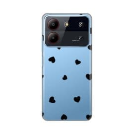 Torbica Silikonska Print Skin za ZTE Blade A54 Hearts