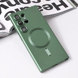 Torbica Magsafe Chrome za Samsung S928B Galaxy S24 Ultra zelena