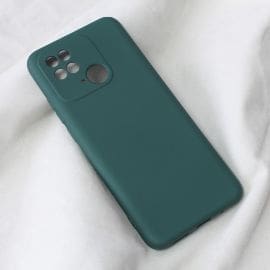 Torbica Teracell Soft Velvet za Xiaomi Redmi 10C tamno zelena