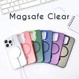 Torbica Magsafe Clear za Samsung A256B Galaxy A25 crna