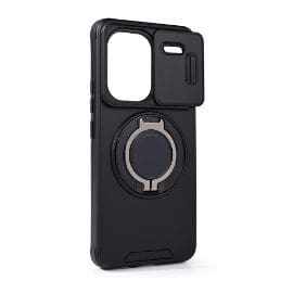 Torbica CamShield Ring stand za Xiaomi Redmi Note 13 Pro Plus (EU) crna