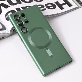 Torbica Magsafe Chrome za Samsung S918B Galaxy S23 Ultra zelena